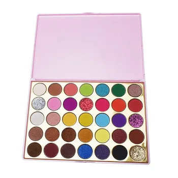

Eyeshadow Palette Cosmetics Makeup 35 Color Dhl Glitter Waterproof Eye Oem Long Item Finish Suit