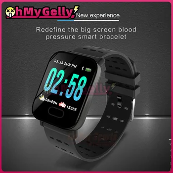 

A6 Smart Watch Men Women Heart Rate Monitor Sport Fitness Tracker Blood Pressure Waterproof SmartWatch Clock IOS Android pk iwo