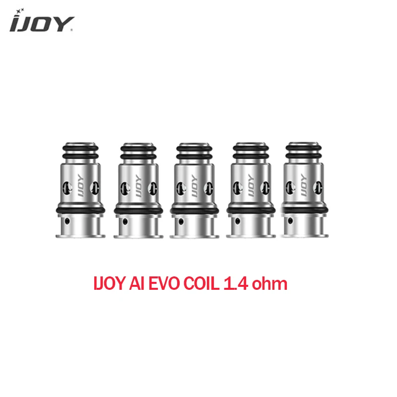 5 шт./10 шт./20 шт. IJOY AI EVO сменная катушка 0.7ом сетка MTL катушки/1,4 ohmE сигарета Vape катушка для IJOY AI EVO Комплект