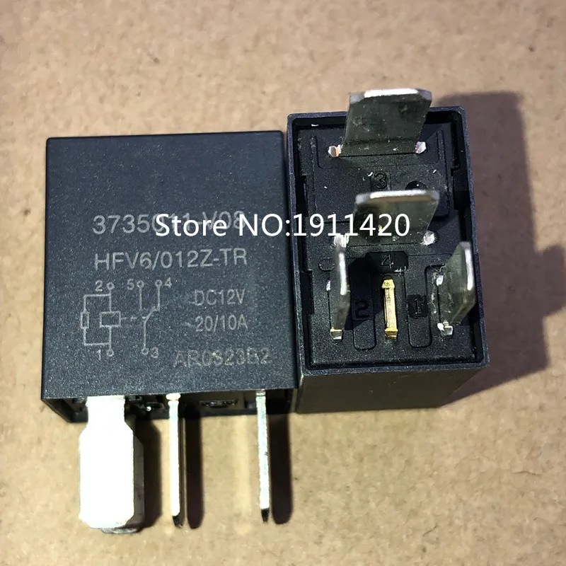 Бесплатная доставка 10 шт./лот HFV6 012HS-TR 12V 30A 3735040-K00-C2 DIP-4 Лучшее качество |