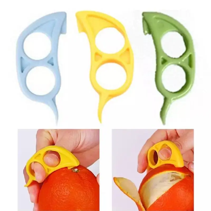 Форма мыши лимоны оранжевый цитрусовый нож для пилинга резак быстро зачистки кухонный инструмент