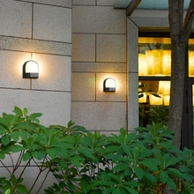 Светодиодный настенный светильник для улицы, водонепроницаемый, IP54, для крыльца, сада, настенный светильник для отеля, балкона, двора, влагостойкий светильник