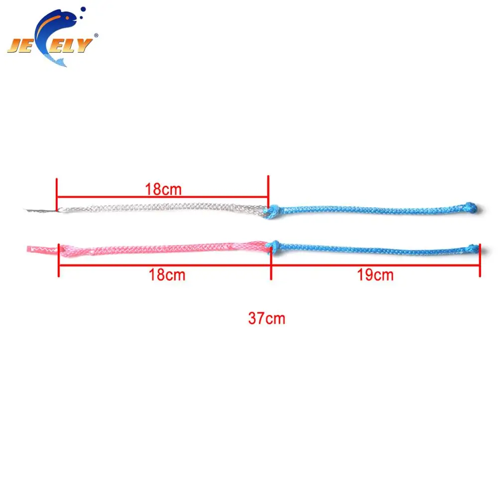 4-Piece Kitesurfing Kite Pigtails Set – Heavy-Duty 1000KG in Blue, Red, and Gray