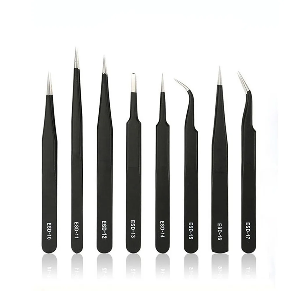 

Makeup Professional Eyelash Tweezers 3D Volume Eyelash Extension Tweezer Fan Lash Eyebrow Nail Art Tweezers Excellent Closure