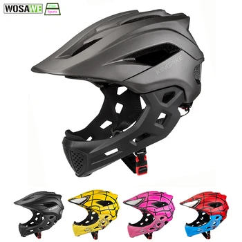 

Kids Bike Helmet Children Full Face mtb Cycling Ski Skateboard Breathable Helmet Sports Mountain Road Bicycle Helmet