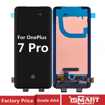 

100% Original Display For OnePlus 7 Pro AMOLED LCD Touch Screen Digitizer Assembly for 1+ 7 Pro Display Screen Replacement 6.67"