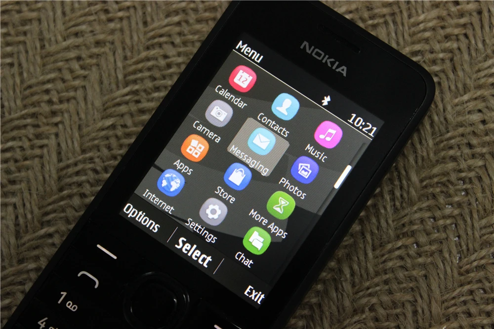 Оригинальный разблокированный мобильный телефон Nokia 301 WCDMA 2 4 дюйма две sim карты МП