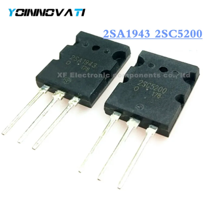 6 шт. 2saeas 2SC5200 = 3 пары (3 C5200 + aeas) сделано в Китае | Электронные компоненты и
