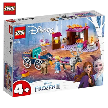 

LEGO Building Blocks Disney Princess Frozen Aisha's Carriage 41166 116pcs/pzs-4years Old Kids Birthday or Christmas Toys Gift