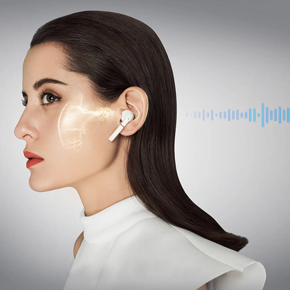 HUAWEI FreeBuds 2 Pro TWS Bluetooth 5,0 Беспроводные наушники с микрофоном MusicTouch водонепроницаемые наушники-вкладыши поддержка Bone Voiceprint