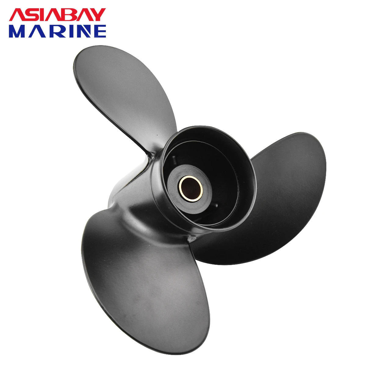 Outboard Propeller For Tohatsu Mercury 8hp 9.9hp 8.5*7.5 Boat Motor Aluminum Alloy Screw 3 Blade 12 Spline marine propeller