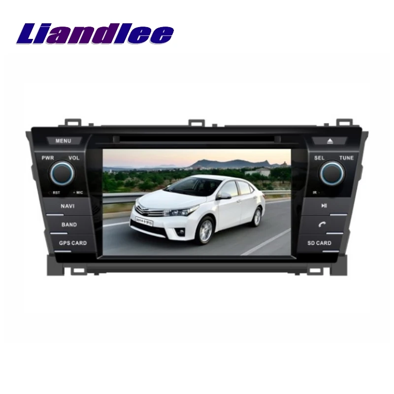 Cheap For Toyota Corolla E170 2013~2017 LiisLee Car Multimedia TV DVD GPS Audio Stereo Hi-Fi Radio Original Style Navigation NAV NAVI 0