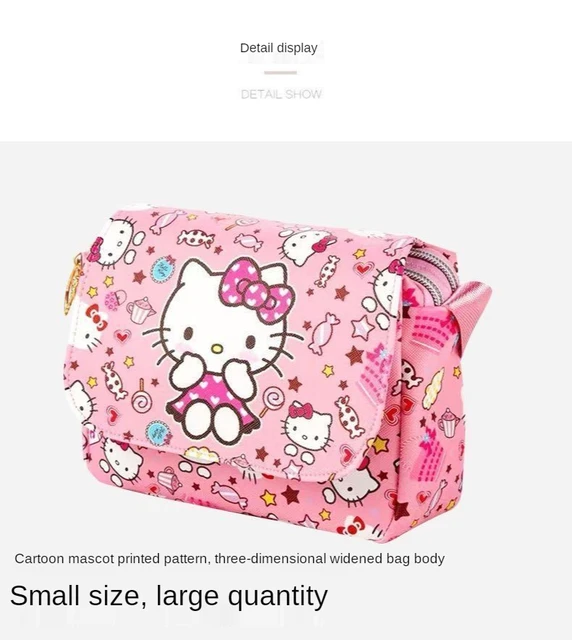 Hello Kitty Pink Hearts Messenger Bag — Epic Findings, Inc.