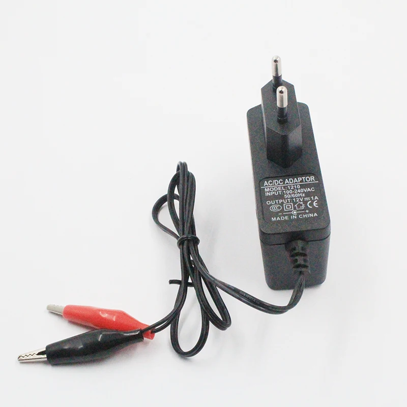 DC 12 V Volt 1A 220V Motor 4ah 7ah 10ah 12ah 20ah Moto 12V1A 1000ma Smart Lead Acid AGM GEL Car Motorcycle Battery power Charger |