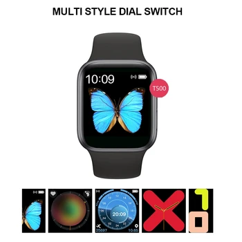

T500 Smart Bracelet Fitness Tracer android Smart watch 5 phone Heart Rate Blood Pressure relojes intelijents T500