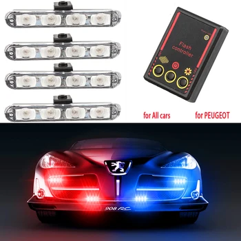 

strobe lights stroboscopes fso auto flash 4x4 LED police lights stroboscope police light police flasher strobe light fso flash