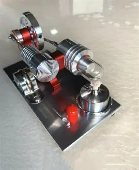 

Stirling Engine Microengine Steam Engine Hobby Generator Model Boys Birthday Gifts Physical Experiment Interest Cultivation
