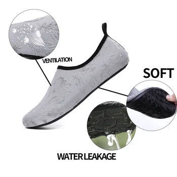 

Beach Water Shoes Men Woman Upstream Wading Socks Sea Surfing Swimming Casual Slippers Summer Fishing Aqua Sea Barefoot Size 49