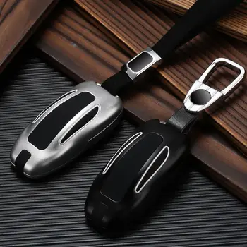 

Aluminium Alloy Silicone Car Remote Key Case Fob Cover For Tesla Model X