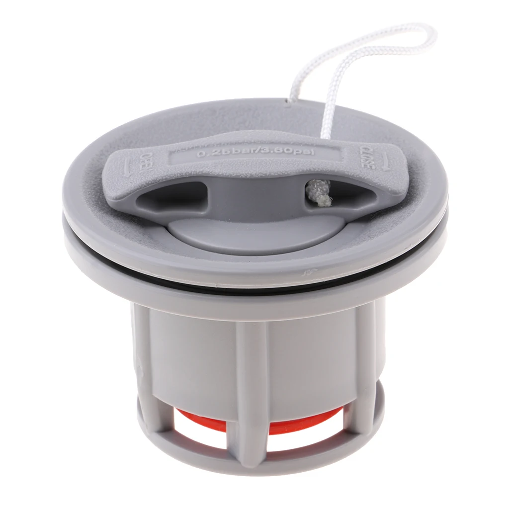 PVC Air Gas Valve Cap Replacement Safety Air Valve Gas Nozzle for Inflating Rafts Fishing Boats