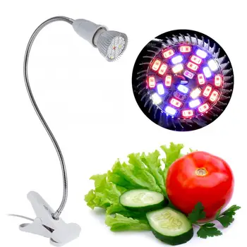 

28W LED Plant Desk Lamp Hydroponic Plant Grow Light Indoor Garden Home Flexible Desk Clamp Lamp