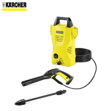 Автомойка Karcher K2, базовая очистка, высокое давление, турбо промывка, портативный распылитель, очиститель, машина для мытья автомобиля