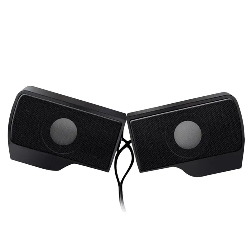 

USB 2.0 Wired Portable Mini SoundBox Loudspeaker Multimedia Premium Durable Creative Computer Table Desktop PC Laptop