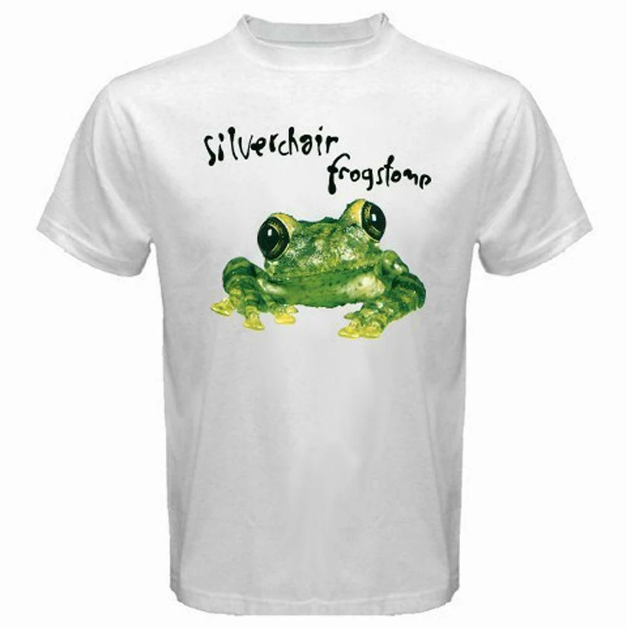 Новая мужская футболка Silverchair Frogstomp Rock Band Размер S-3Xl американский размер Em1 летние
