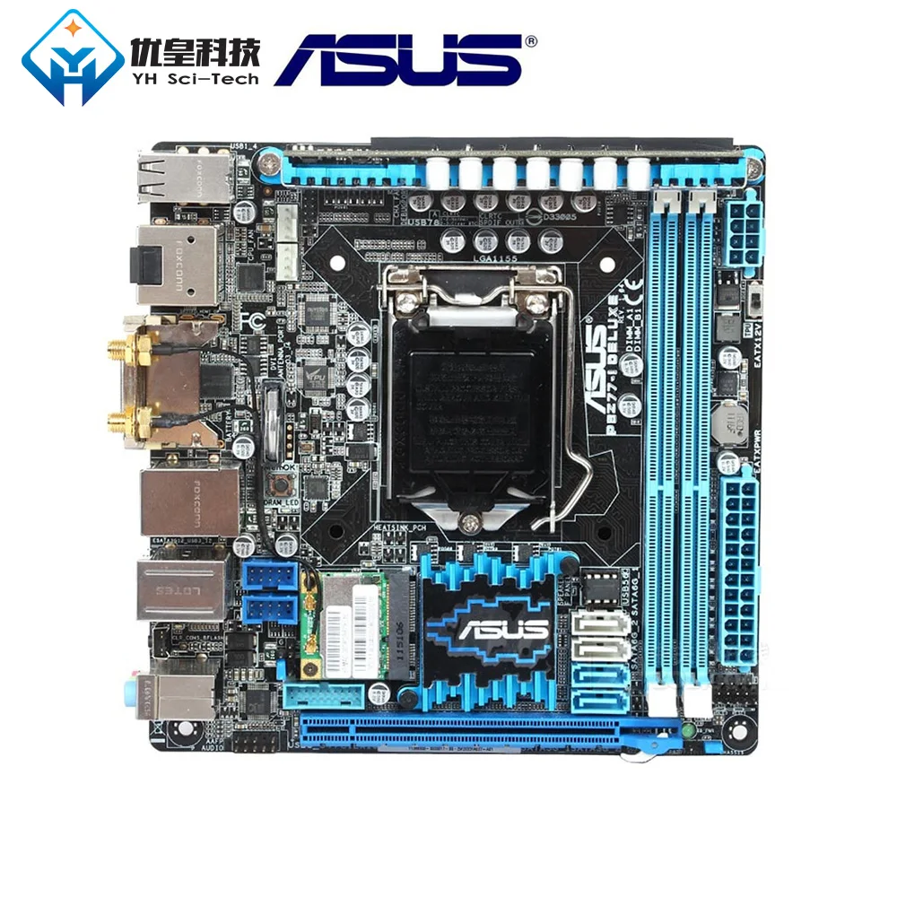 Asus P8Z77-I DELUXE Intel Z77 оригинальная б/у настольная Материнская плата Asus Socket LGA 1155 Core i7/i5/i3/Pentium/Celeron DDR3 Mini-ITX Asus P8Z77-I DELUXE Intel Z77 оригинальная б/у настольная Материнская плата Asus Socket LGA 1155 Core i7/i5/i3/Pentium/Celeron DDR3 Mini-ITX