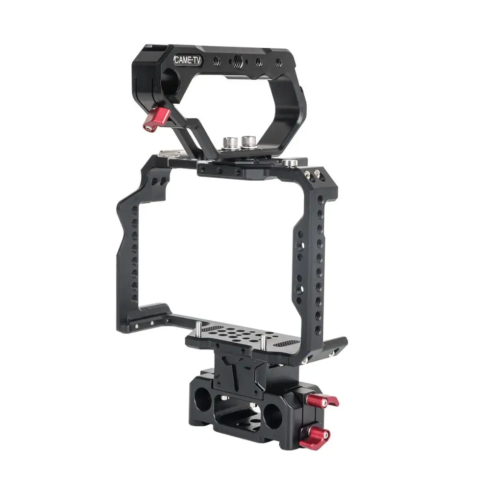 CAME-TV Panasonic S1H sony A7RII и A7SII Rig с Опорной пластиной+ верхней ручкой