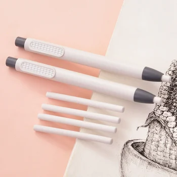 

Easily Press The Rubber Student With A Stationery Creative Automatic Retractable Pen Eraser Clean Art Painting Supplies