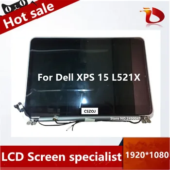 

Free Shipping Original NEW 15.6 inch LCD Full Display Assembly Screen Replacement For Dell XPS 15 L521X Silver