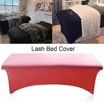 

Grafting Lash Bed Cover Special Eyelash Eyelashes Table Bed Cover Sheet Rectangular Spandex Tight Fit Cosmetic Salon Makeup TooL
