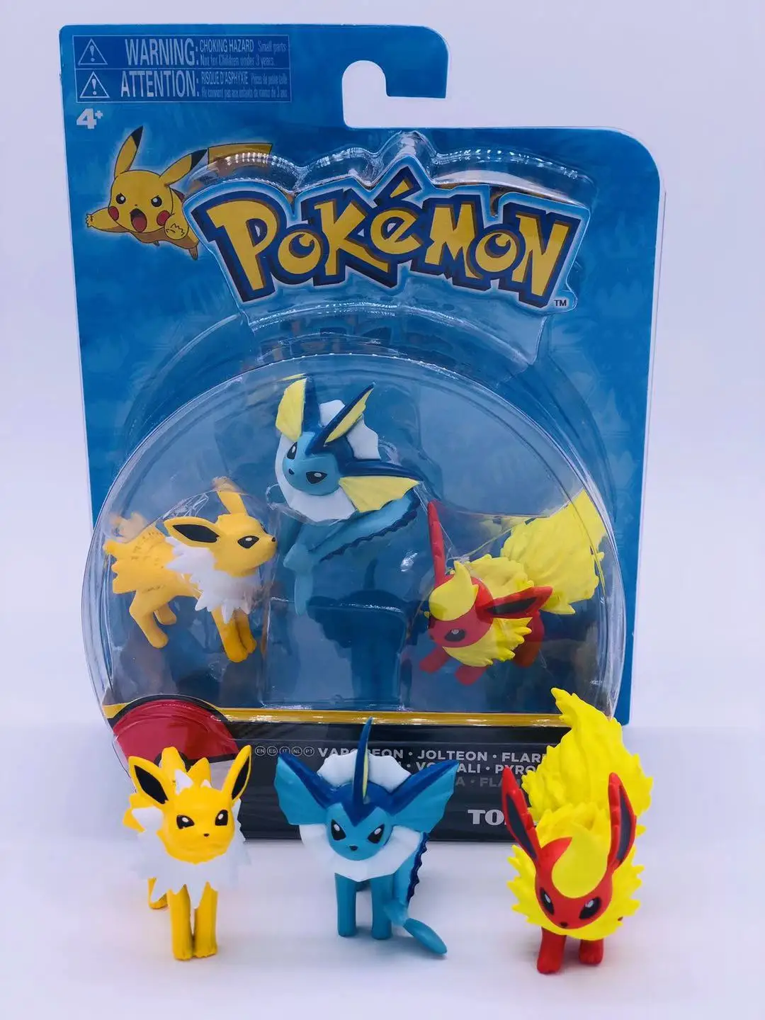 Takara Tomy Pokemon Eevee семейная фигурка игрушки Модель Коллекция экшн-игрушки для детей на день рождения рождественские подарки