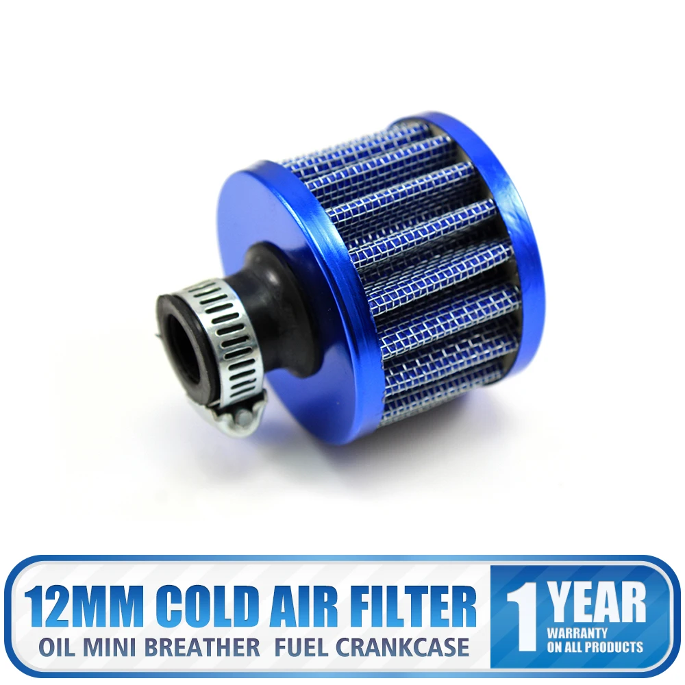 

Air Filter Car Universal Blue Oil Air Filter Intake Hose 12mm