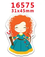 Кабошоны 30 шт мультфильм плоское украшение из смолы pr 17129 - Цвет: 16575