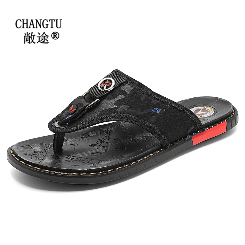 

Summer New Sandals For Men Beach Quick-drying Slippers Comfortable Lightweight Outdoor Walking Wading Footwear Male Flip Flops