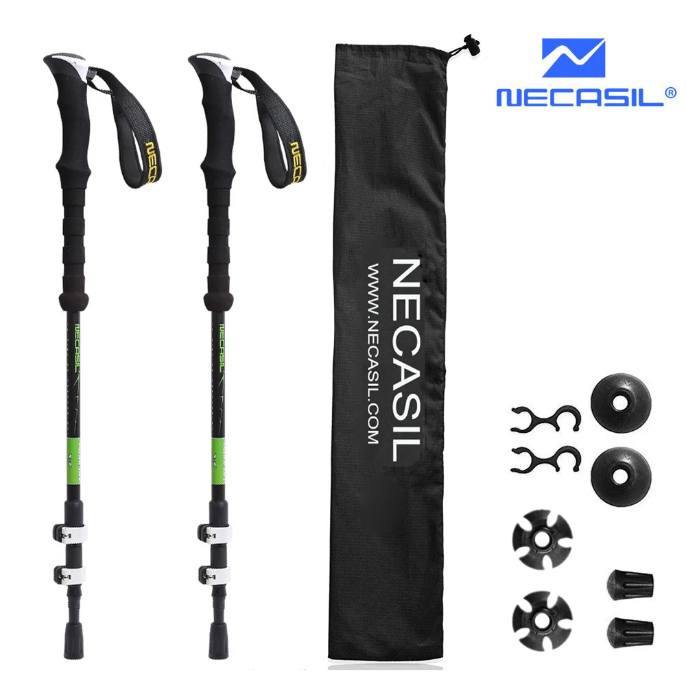 2 шт./лот трекинговые палки регулируемые походные трости легкие алюминиевые 7075