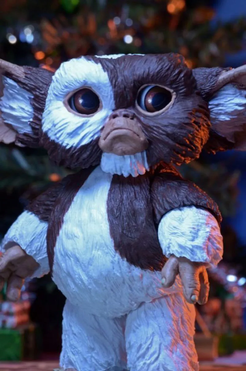 7.2inch 12cm Original NECA New Movie Gremlins Christmas Edition Gremlins Action Figure Toy Doll Christmas Gift - Цвет: With box