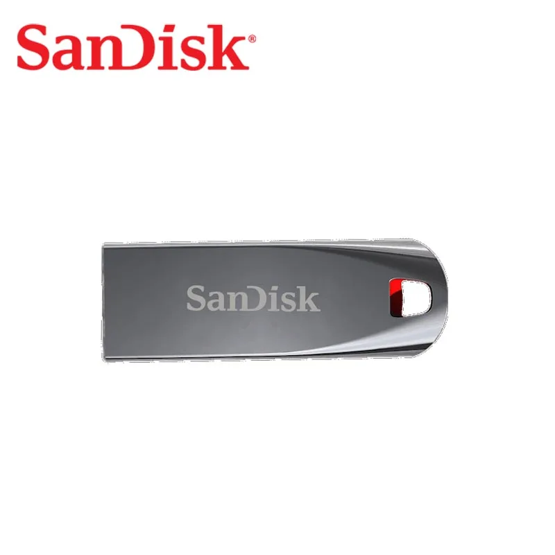 SanDisk USB CZ71usb флеш-накопитель 2,0 USB флеш-накопитель 64 ГБ 32 ГБ 16 ГБ флеш-накопитель металлический флеш-накопитель Высокое качество запоминающее устройство