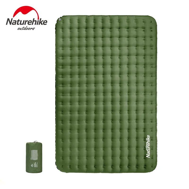

Naturehike Inflatable Sleeping Pad Wear Resistant Waterproof Two Person Air Mattress Outdoor Camping Hiking 130mm Thickness Mat
