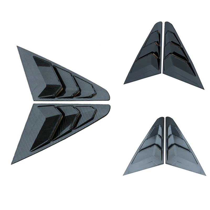 Rear Side Window Louvers Scoop Cover Blinds For MG 5 MG5 2021 Car Exterior Accessories |