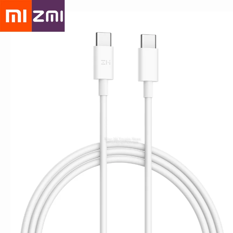 

Original Xiaomi Mijia ZMI USB-C to USB-C Cable, Data Sync fast Charging 1.5m Cable for New MacBook Pro Mi Notebook