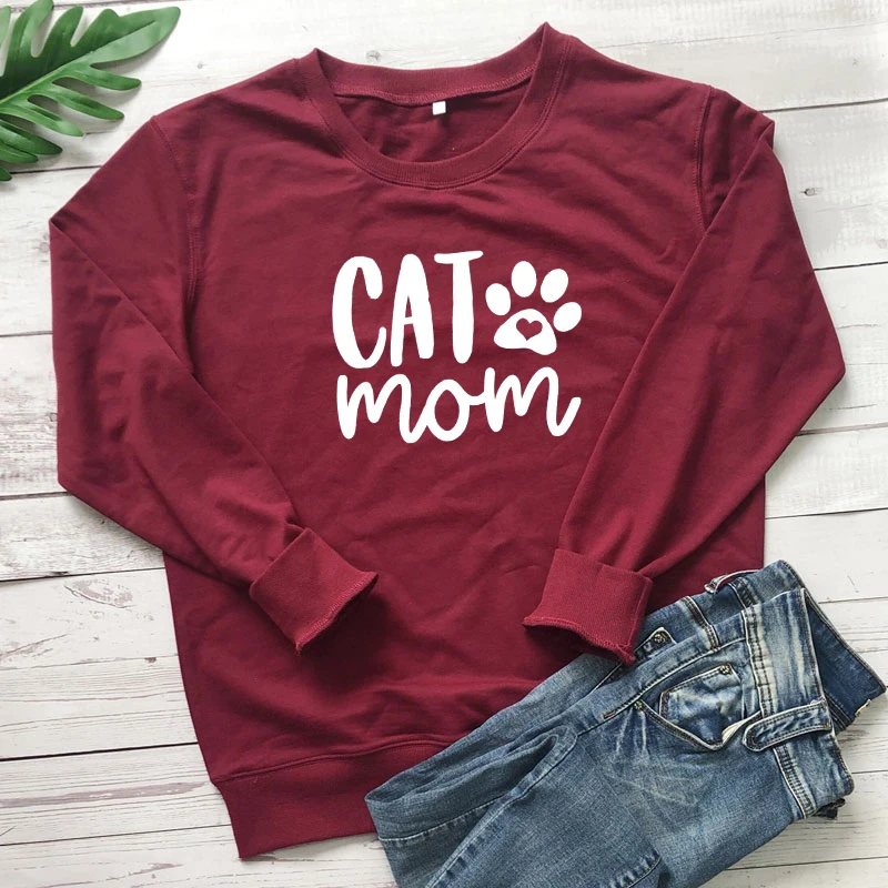 Cat mama sweatshirt Clearance