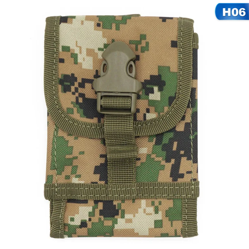 06 Тактическая Сумка Molle поясная сумка на талию сумка для путешествий Военная поясная сумка для телефона карман для денег Новинка - Цвет: 06
