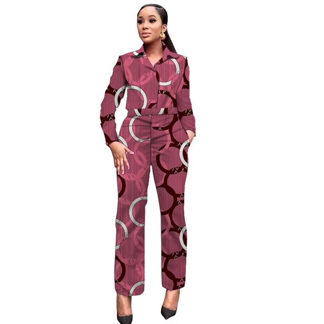 Wegba African Collar Shirt + Pant - Image 4