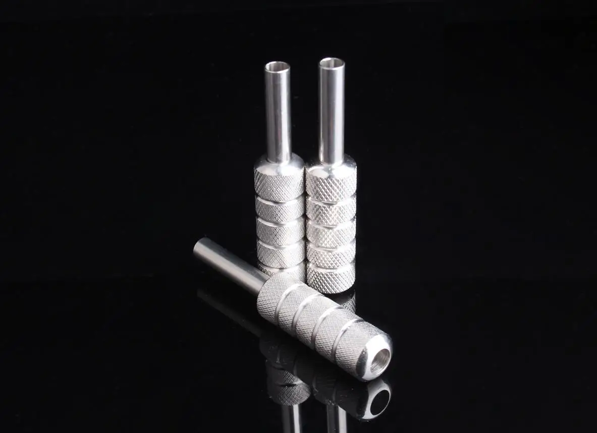 Top high Quality professional 18/20/22/25mm stainless steel Grip Tube back Tattoo Grip Tattoo Tube With Back Stem#127