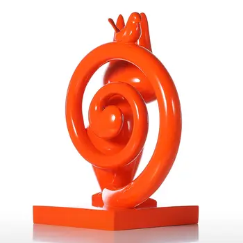 

Modern Sculpture Hide-and-seek Resin Sculpture Home Decor Modern Art Figurine Animal Statue Fiberglass