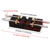 1pc/2pcs 1:87 Ho Railway Train Treadmill Wheels Rolling Road Wheels Rolling Stand Wheels Locomotive Test Stand Wheels 4