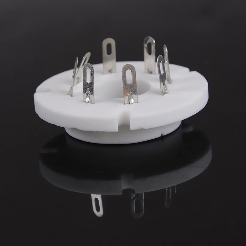 

Горячая Распродажа 8 Pin DIY B8S Керамическая вакуумная трубка розетка для FU50R FU50, GU-50,FU-15,5U8C винтажный AMP